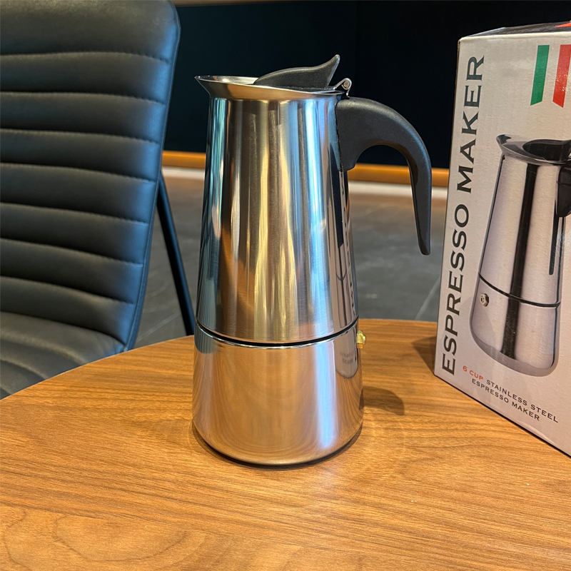Pothos - 2/4/6/9 Cup Stainless Steel Moka Pot