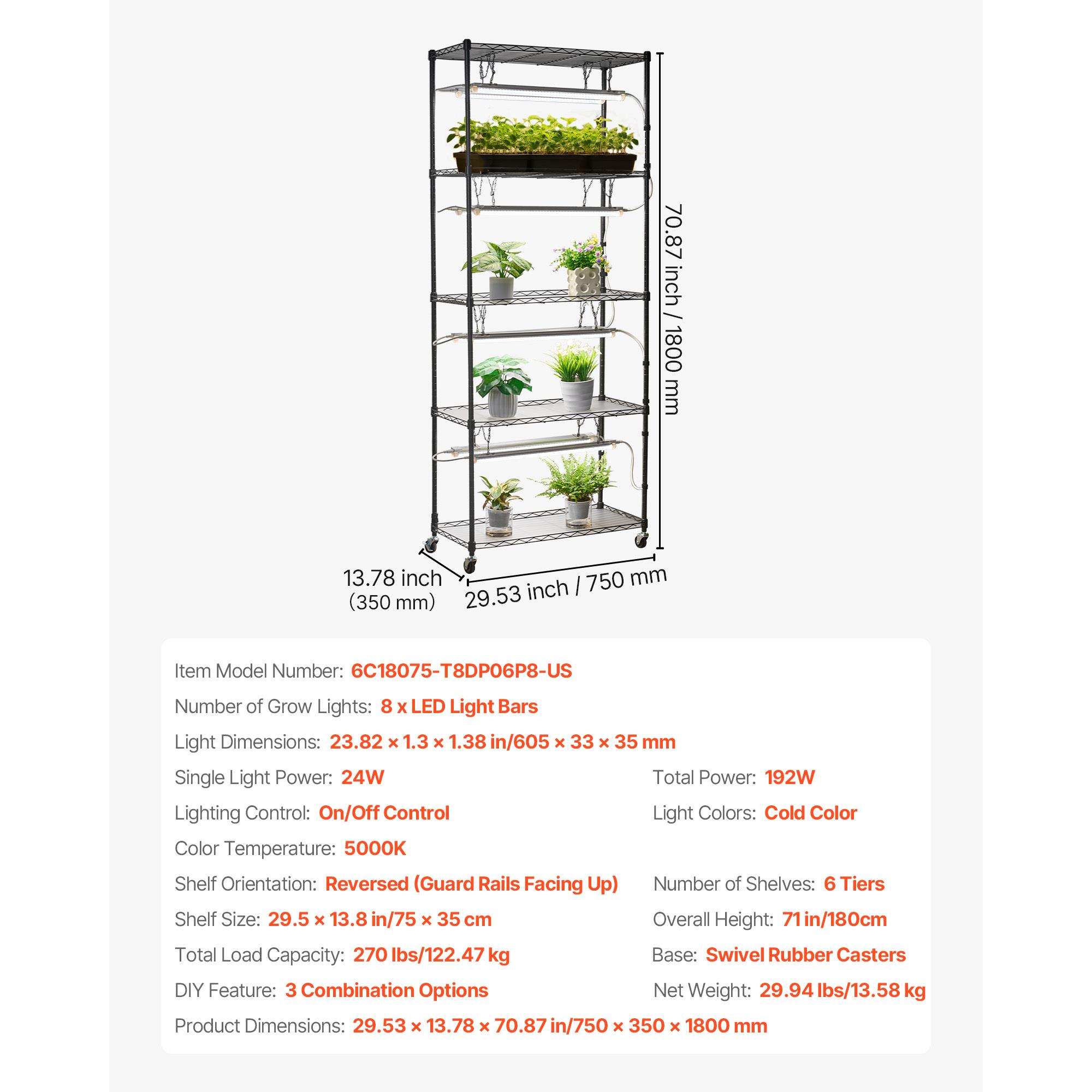 71 Inch Indoor Plant Stand wit - đánh giá và giá Indoor Plants