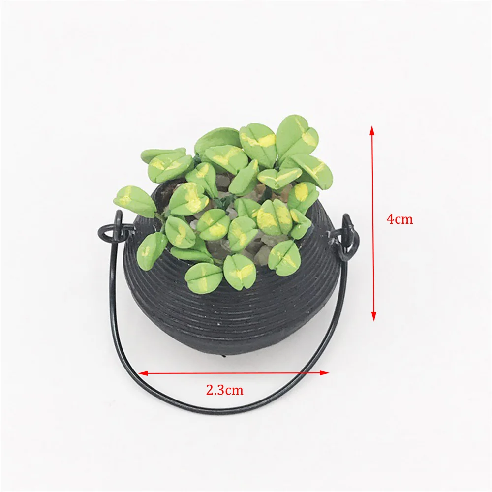 Năm 1/12 Nhà Búp Bê Mini Xanh  - đánh giá và giá Terracotta Pot
