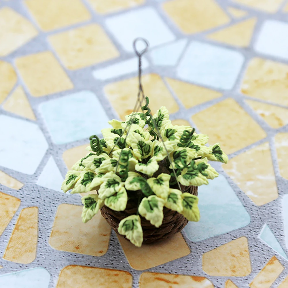 Năm 1/12 Nhà Búp Bê Mini Xanh  - đánh giá và giá Terracotta Pot