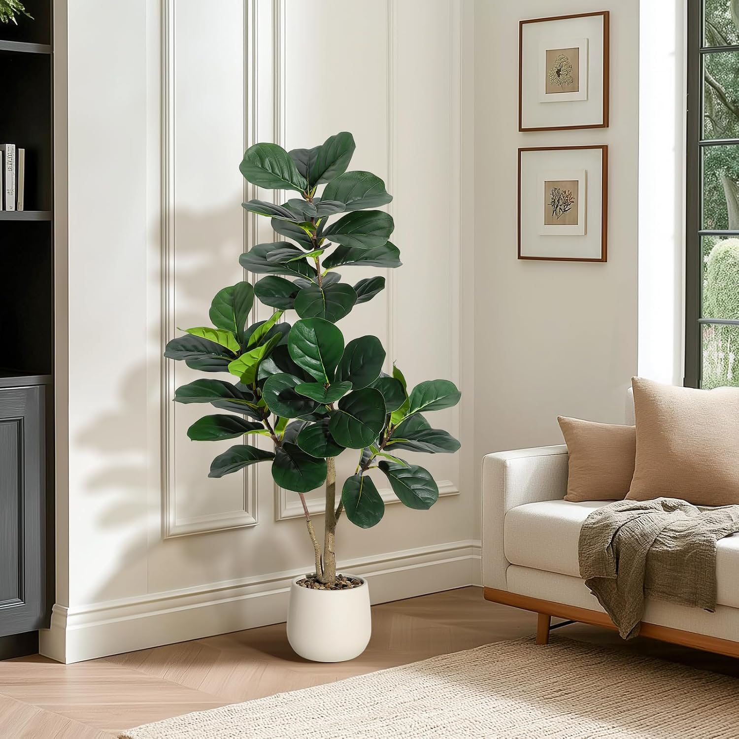 4 ft Fiddle Leaf Fig Tree Arti - đánh giá và giá Fiddle Leaf Fig