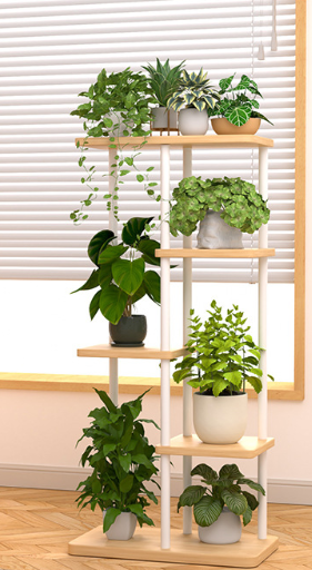 Multi‑Tier Metal Wood Plant St - đánh giá và giá Indoor Plants