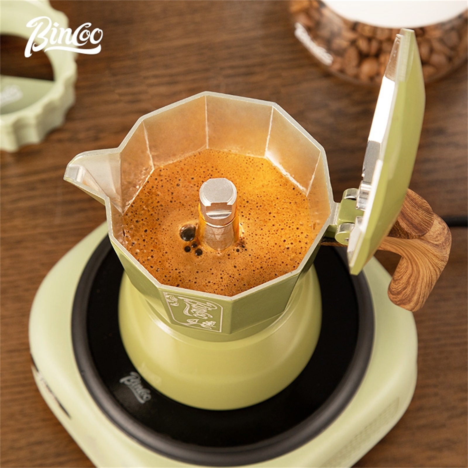 Bincoo Premium Moka Pot Set 6  - đánh giá và giá Pothos