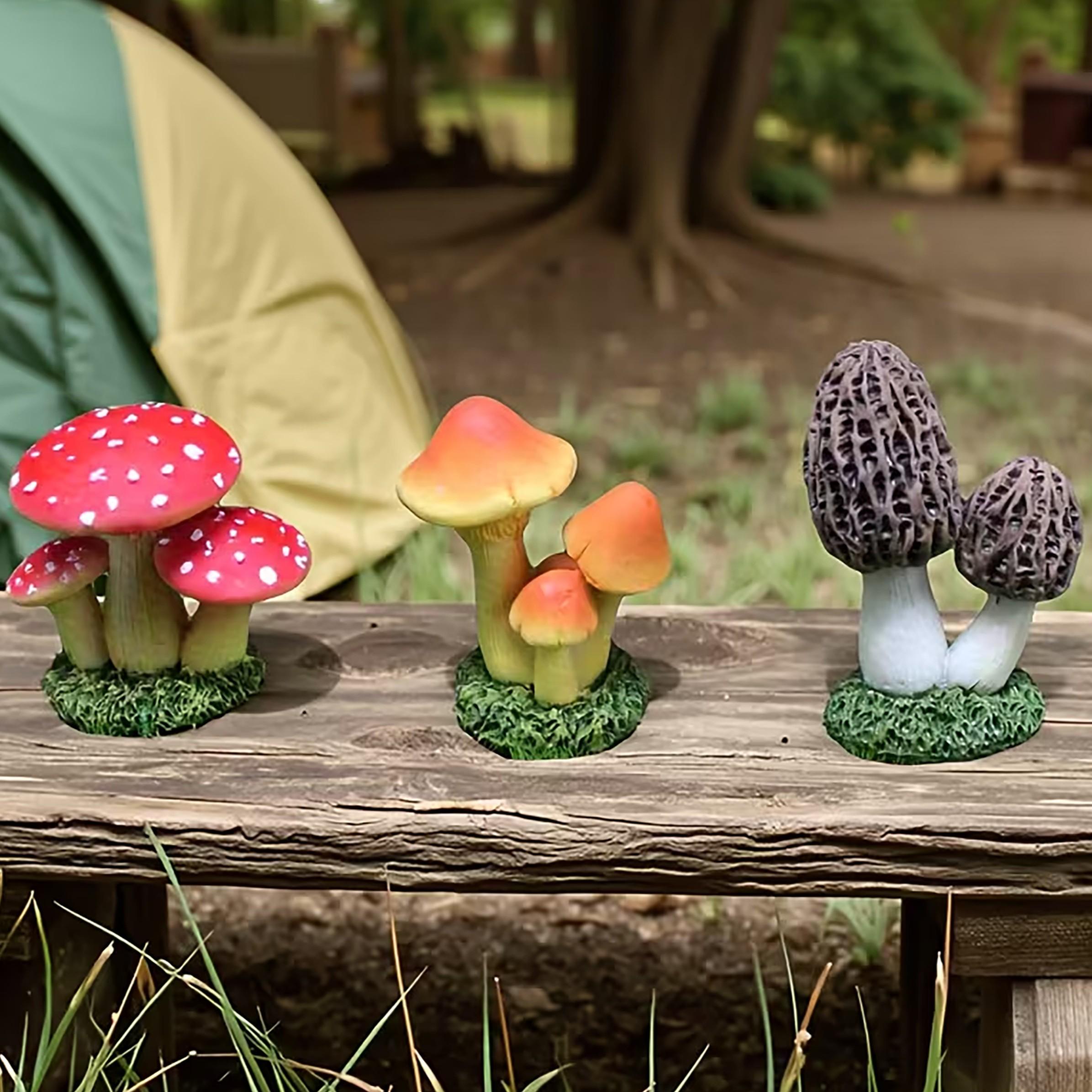 1 Set of 3pcs Artificial Mushr - đánh giá và giá Succulent Set