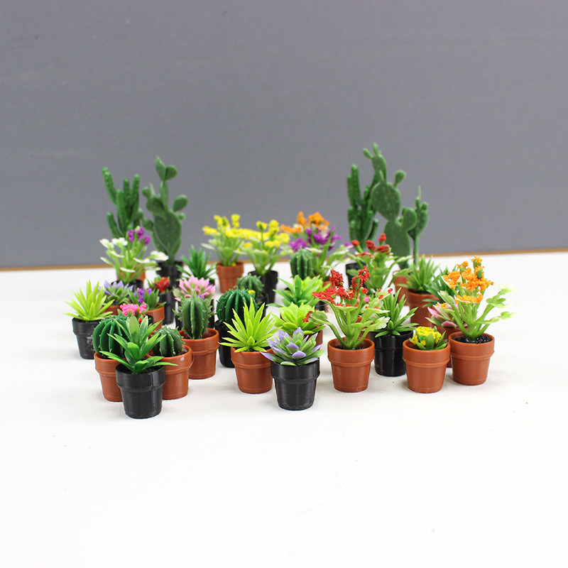 Mini Simulated Plants Cactus S - đánh giá và giá Succulent Set