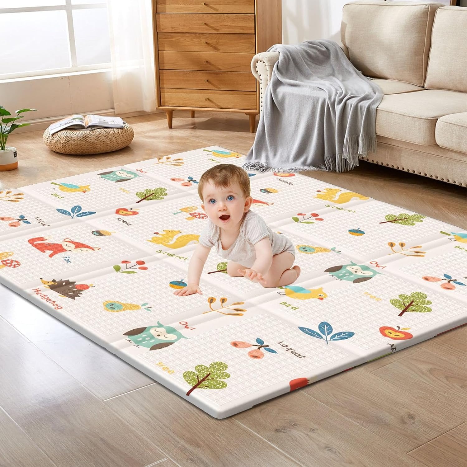 Foldable Baby Play Mat Childre - đánh giá và giá Repotting Mat