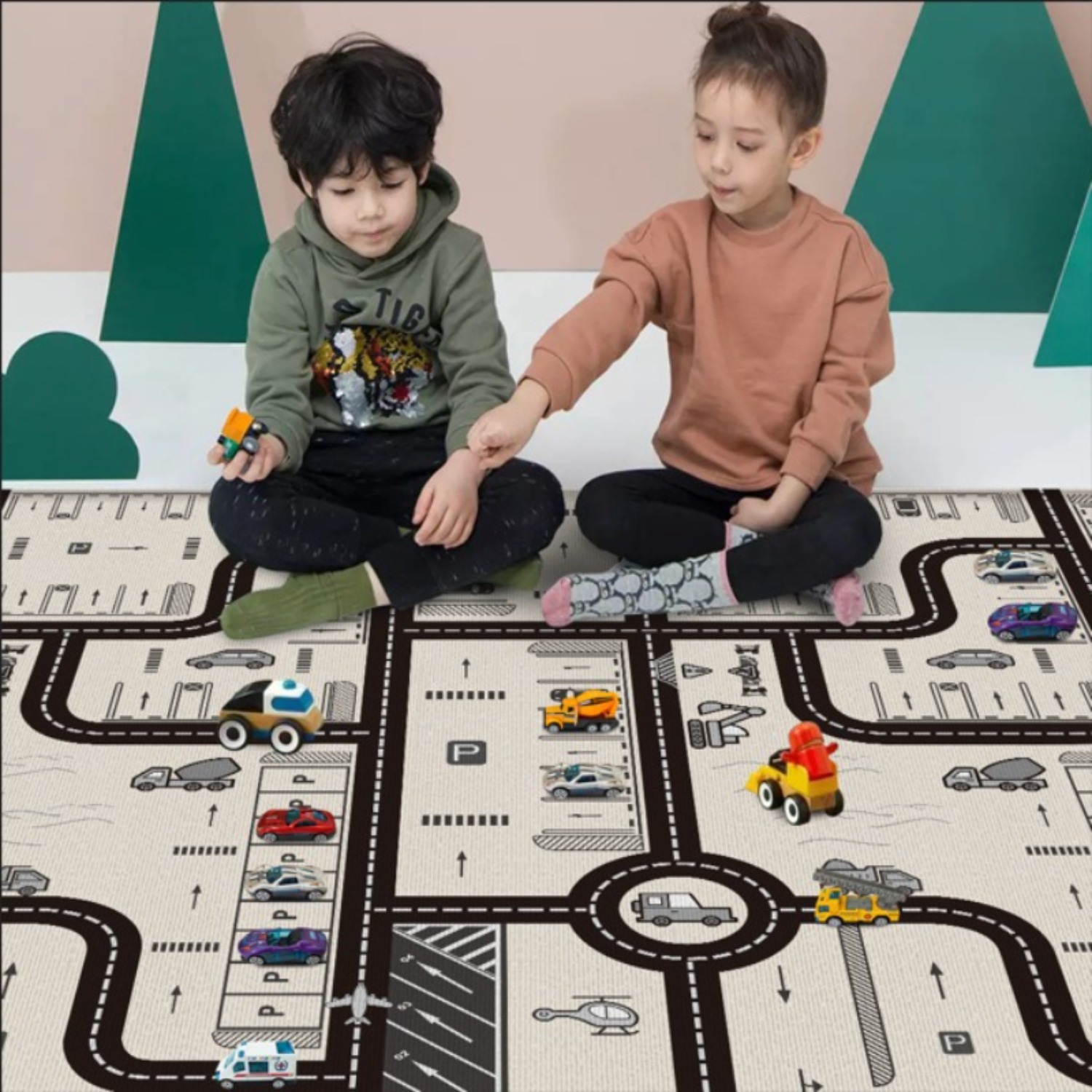 Foldable Baby Play Mat Childre - đánh giá và giá Repotting Mat