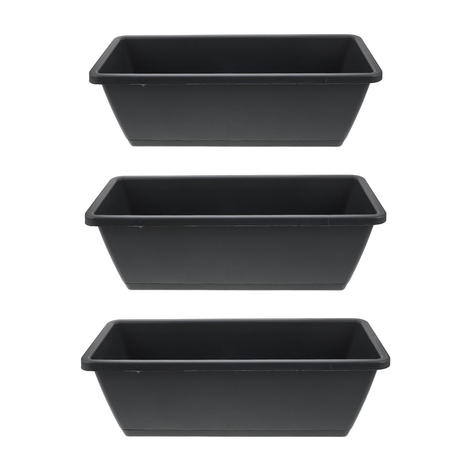 Rectangular Resin Planters Set - đánh giá và giá Succulent Set